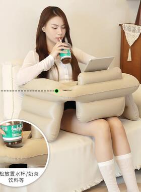 新懒人阅读CQD65456充桌气桌床上读书支架户外品休闲电脑简约家用