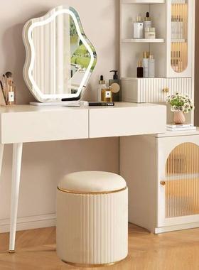 梳妆台家用卧室小型化妆桌现代简奢柜可伸缩斗sbd268bd一体轻实木