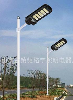 太阳路灯一体化智ED能感应太阳能路灯户能外庭院人体感LSUR应灯