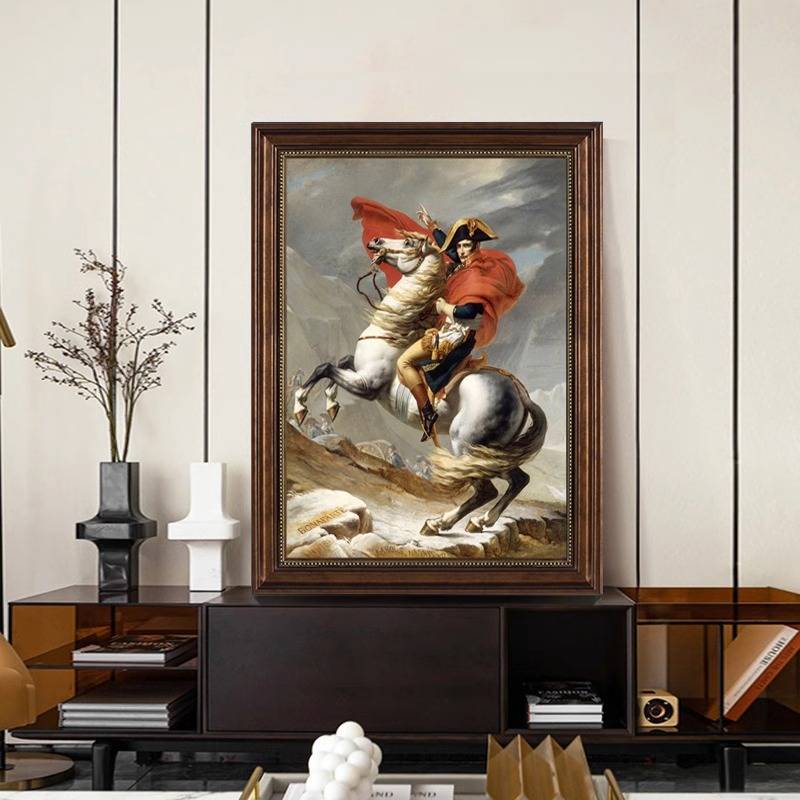 现代装饰油画世界名画玄关走廊过道装饰画欧式人物挂画复古壁画图片