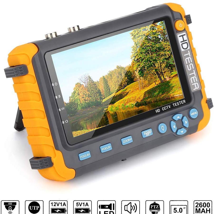 5 inch CCTV Tester Analog Camera Moniton,5寸工程宝高清同轴摄