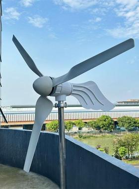 M型~水平式小积型家用发电机M型100W2000W0体小风力RHS发电设备