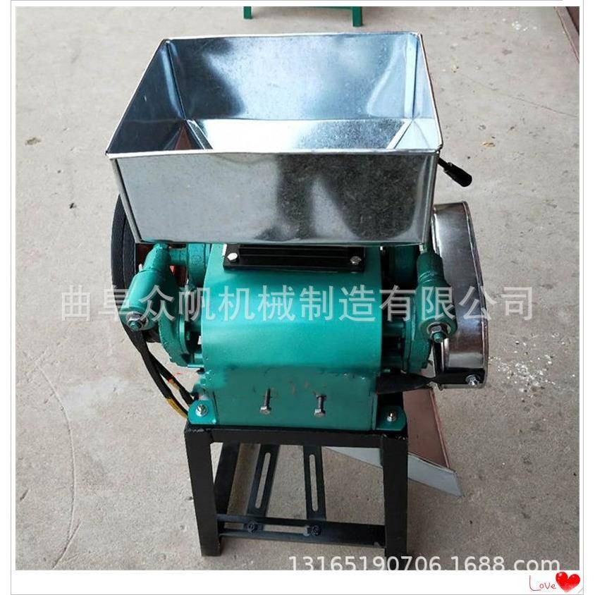 粮食市场黄豆挤扁子机用豆268麦挤扁机自动进家料子粮食大曲粉碎