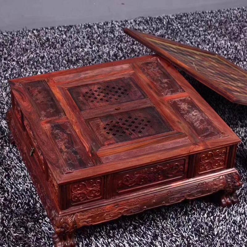 木虎质脚三用棋盘木象棋jtgy-097围棋桌桌两用零实售