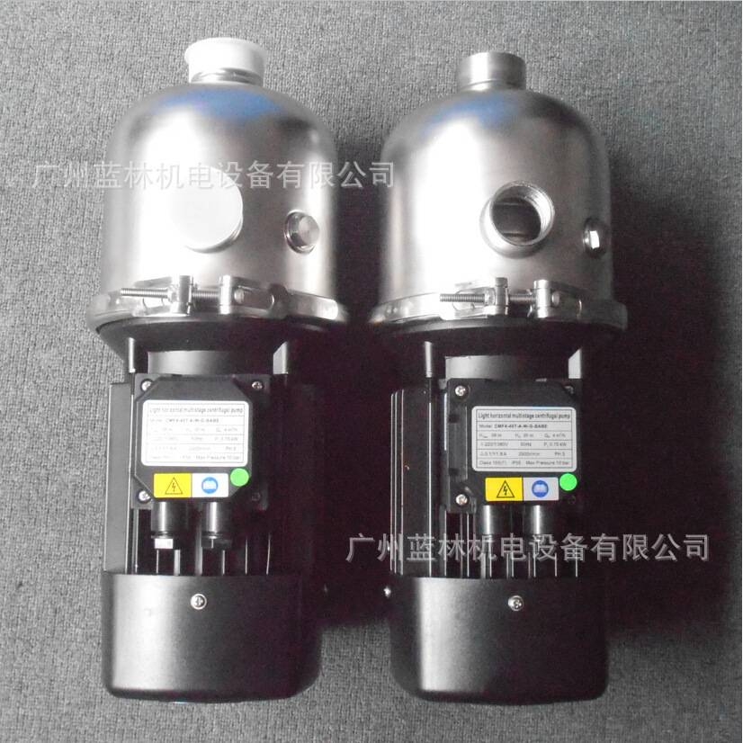 广州蓝林水泵 卧式增压敞开式叶轮泵 25CHL2-40卧式不锈钢离心泵