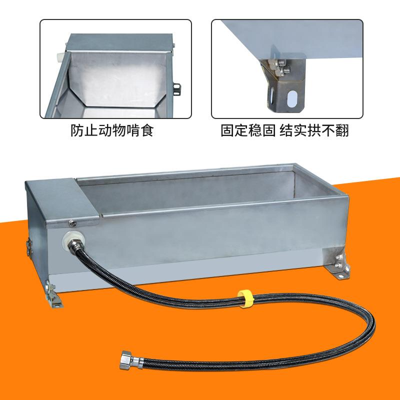 不锈水器鸡鸭鹅猪牛羊自动蓄大水槽家钢禽PDK自动喂饮水号喝水盆