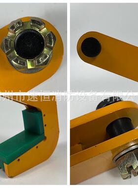 T574PH无痕管钳子起重管吊钳L型横吊竖吊钢板钢吊具3T4夹T6T8吨钳