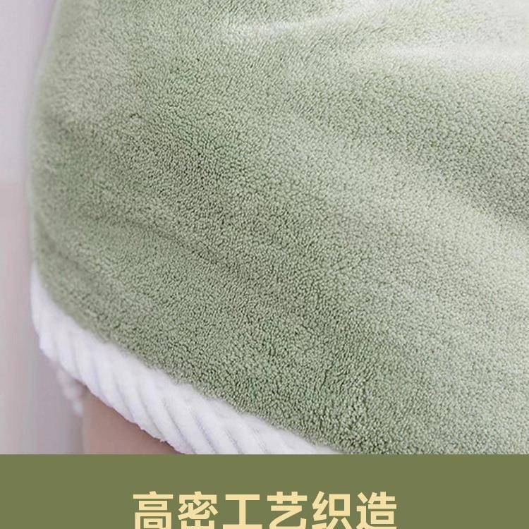 层加厚干发帽速吸水包头巾女可爱擦头帽双发10035055浴巾不掉毛干