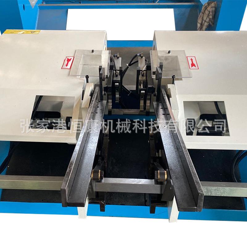 50双头气倒角机加提升数控去刺机金属圆管毛全自DJ-50CNC动双头动