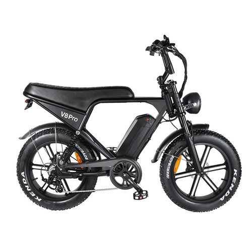 OUXI ebike 源头工厂20寸电动越野车锂电车雪地车7速电动助力车
