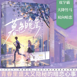 【正版图书】暮色晚星 栖遥 青春文学校园暗恋初恋双学霸天降竹马双向暗恋言情小说 江苏凤凰文艺出版社