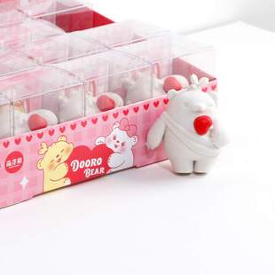 跨境图强萌芽熊丘比特橡皮擦 创意卡通幼儿园奖励礼物小学生专用