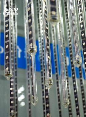 MADRIX灯条3D流星灯全彩LED双面发光流星管360度发光可编程SK6812