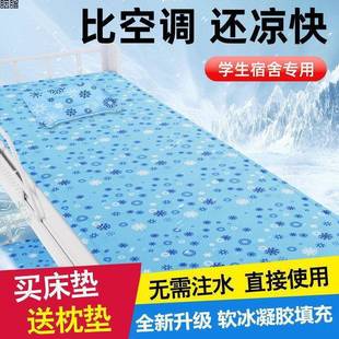 家用水席学胶宿舍跨 夏天降温冰床垫152冰垫床凝床垫单人双人夏季