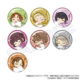 【木野日谷】预售摆件黑塔利亚摆件Q版摆件徽章摆件vol.1摆件安睡