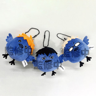 【星谷】预订排球少年乌野音驹棉花挂件扭蛋 K-com乌鸦猫猫吊饰 5