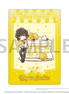 【木野日谷】预售 A3蓝色监狱蓝锁蜜蜂Leui生日酒吧徽章架M02509