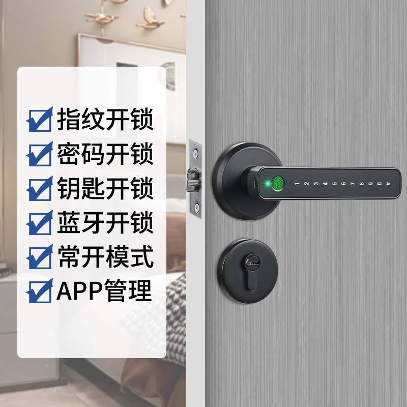 跨境指纹球形锁分式酒店公寓分宾离式电子GM3~GM5刷体卡锁馆锁智
