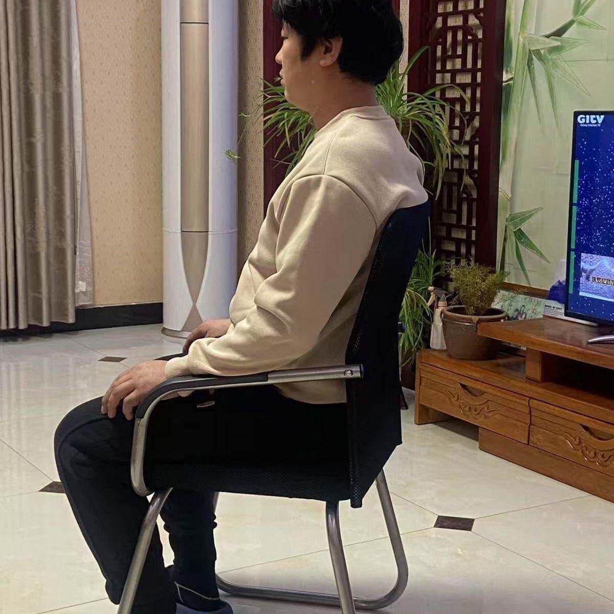 电脑员工办公学会议接待室椅学生ZQQ舍宿书房习桌椅子家用椅高靠