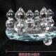 白星水晶葫芦七001阵镇摆件水晶石家店铺办公室居饰品吧台玄关摆