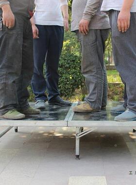 新款庆婚板T台走折叠升降T台婚庆F9TSH668道具加固T台秀t台圆演讲