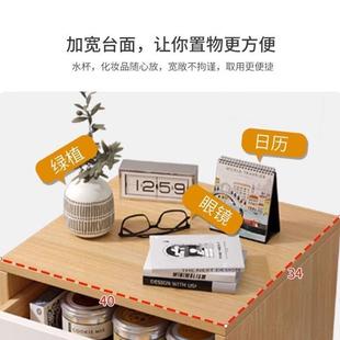 实木床头柜卧室简约现代简易收纳小型储物柜家用床边置物架柜子