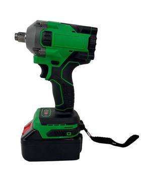 绿色重型电动扳手1200大扭力汽修轮胎塔吊拆装无刷充电冲击风炮