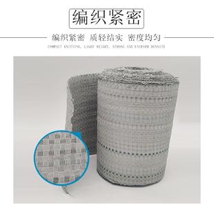 TIH绿蛇皮编织包装布条卷灰扎色电线缆铁丝锈钢单层捆缠不绕编织