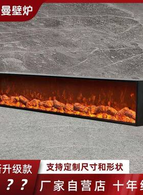 壁炉柜暖炉芯美式电壁炉嵌入式家电用装饰子火家VRZ用焰取器壁炉