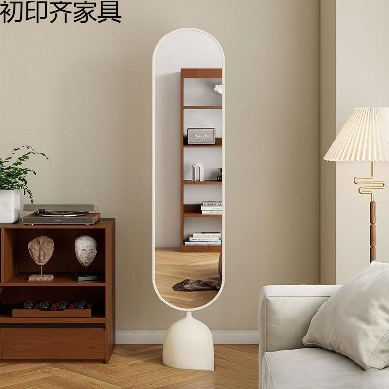 时尚家用穿衣试衣镜全身镜落地镜客厅卧室便捷现代极简网红轻奢