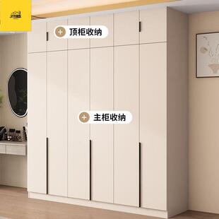 AKM实木衣家用橱卧室门简约现代出租柜房用对开衣简易小户型儿童