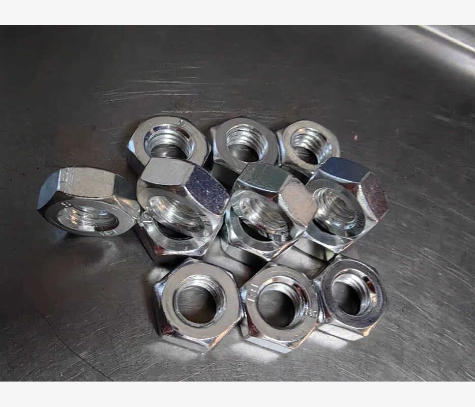 4.8级白锌 GB52  六角螺母 M10*17*7.5mm
