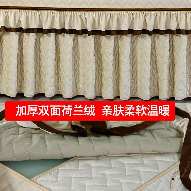 新款电炉烤火桌子罩长F97TJ8JT方形厚棉取罩暖电炉茶欧几套式加家