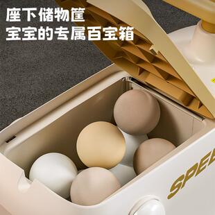 儿童滑车3-6宝宝行滑步车玩岁光具可坐四236轮挖掘机灯音乐滑行车