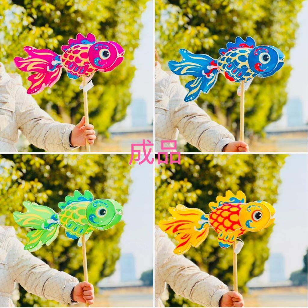 5cm手持鱼灯典中风4古非ALX遗手工制作花国灯道具