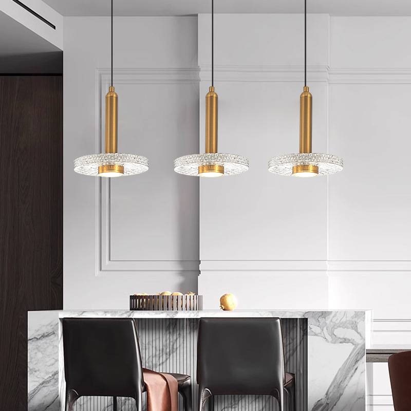 新款卧室吊灯轻奢创意过道灯现代简约床头吊灯酒店客房LED小吊灯