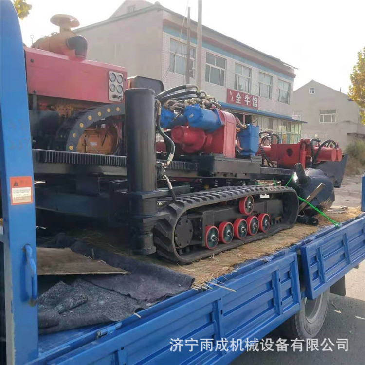 非开挖水泥管穿管机 线路铺设顶管机 钻孔深300米顶管机 图片