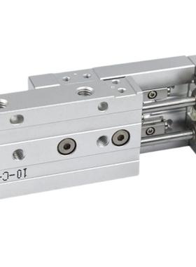 亚1德客HLSL滑台气缸HLQ/HLHLS6X10SQL/HLS6/8/12/6X/20/2510X200