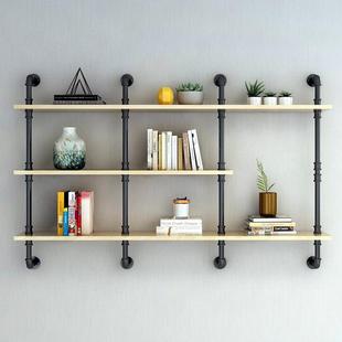 艺工业书书铁架风一体组合式 桌电脑桌水管ltao6840实木转角落地置