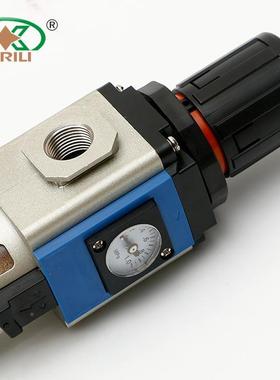 器气动元件0G客FR0-10亚德型二联DOL件油水分离气源处理器