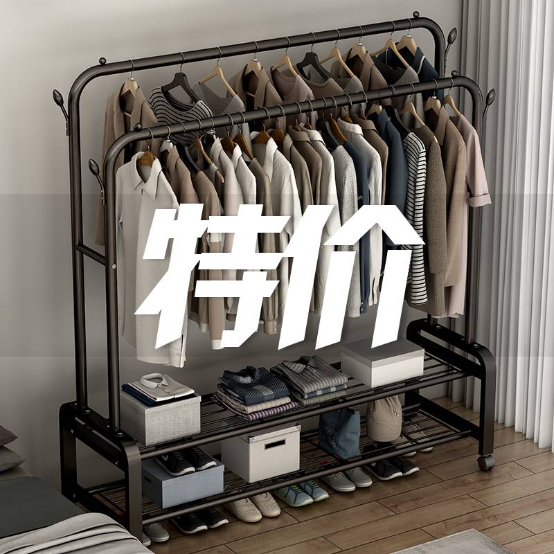 简易衣柜挂衣架布艺衣服架宿舍出租房家用铁架子卧室收纳现代酬恒
