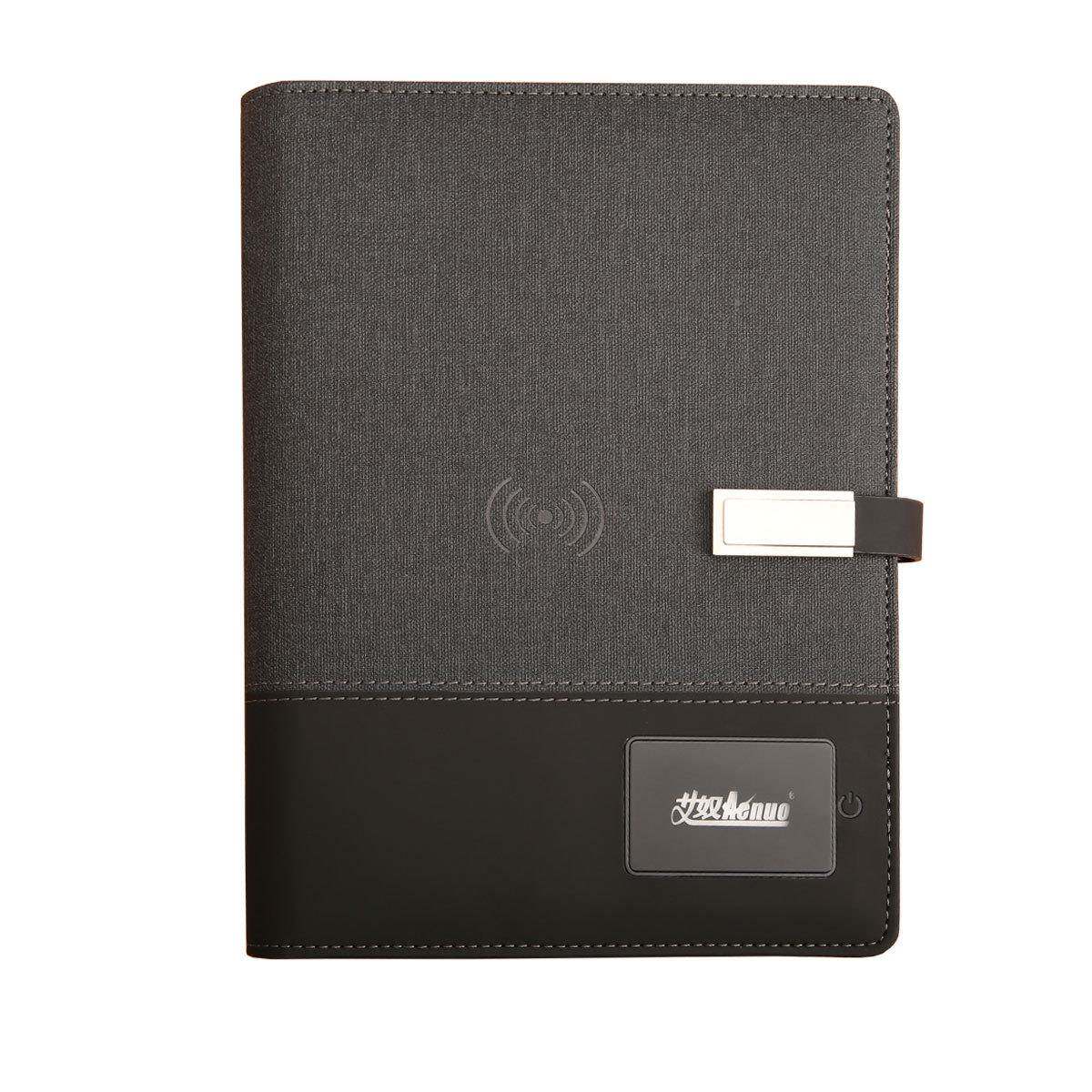 A5新多功能记本带线充电功能厂家直销20笔24款活页商DEC务记事本