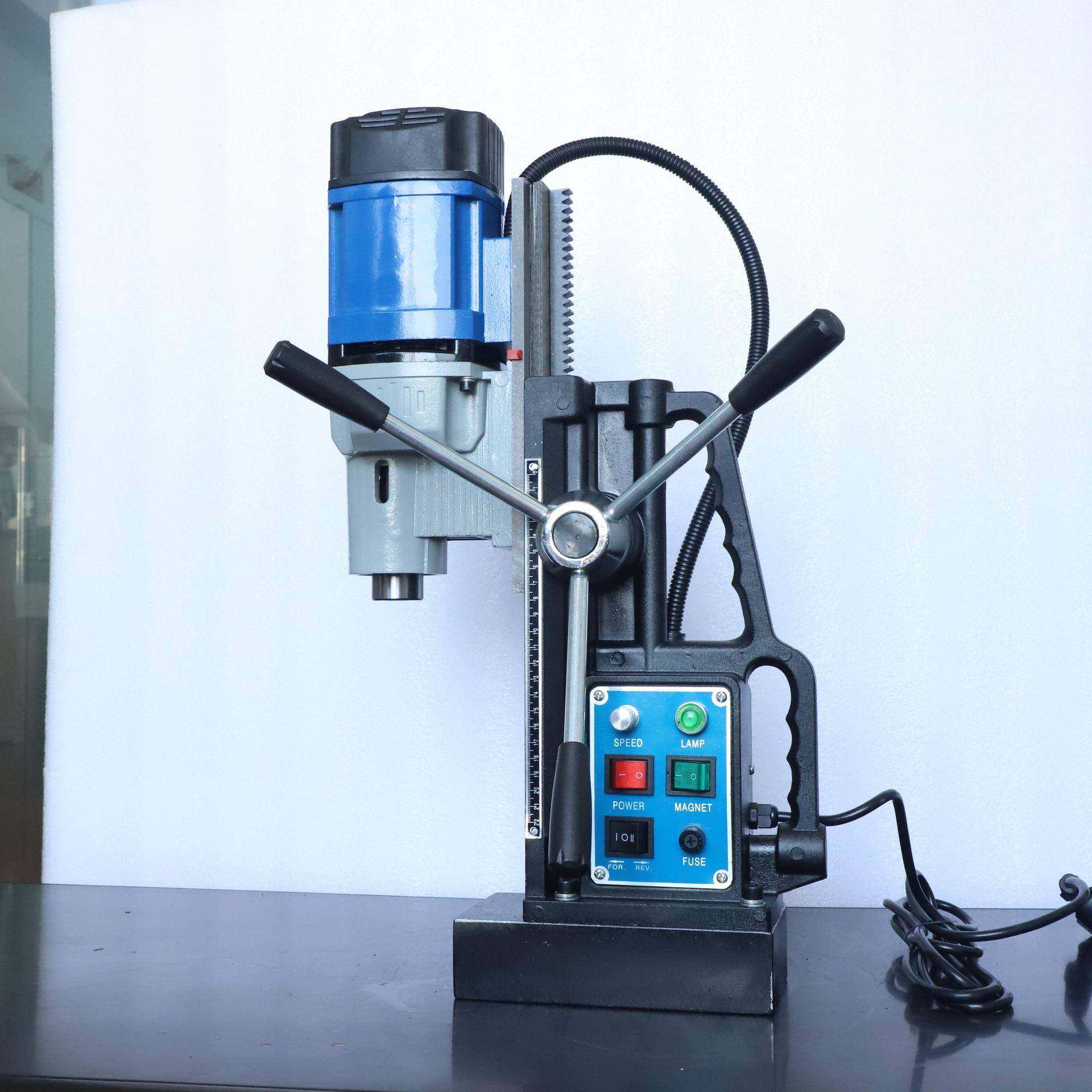 磁力钻多功能钻1CD-JS2孔XPV取芯攻丝调式速台式小型磁座钻卧吸铁