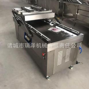 机半自动羊杂真空封口机 双室牛杂真空包装
