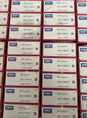 艾斯凯艾孚 3207ATN9/C3  双列角接触球  真空泵【轴承】现货供应