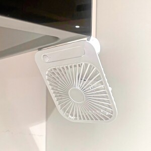 厨房专用风扇小型壁挂式磁吸散热扇2026新款静音超长续航厕所电扇