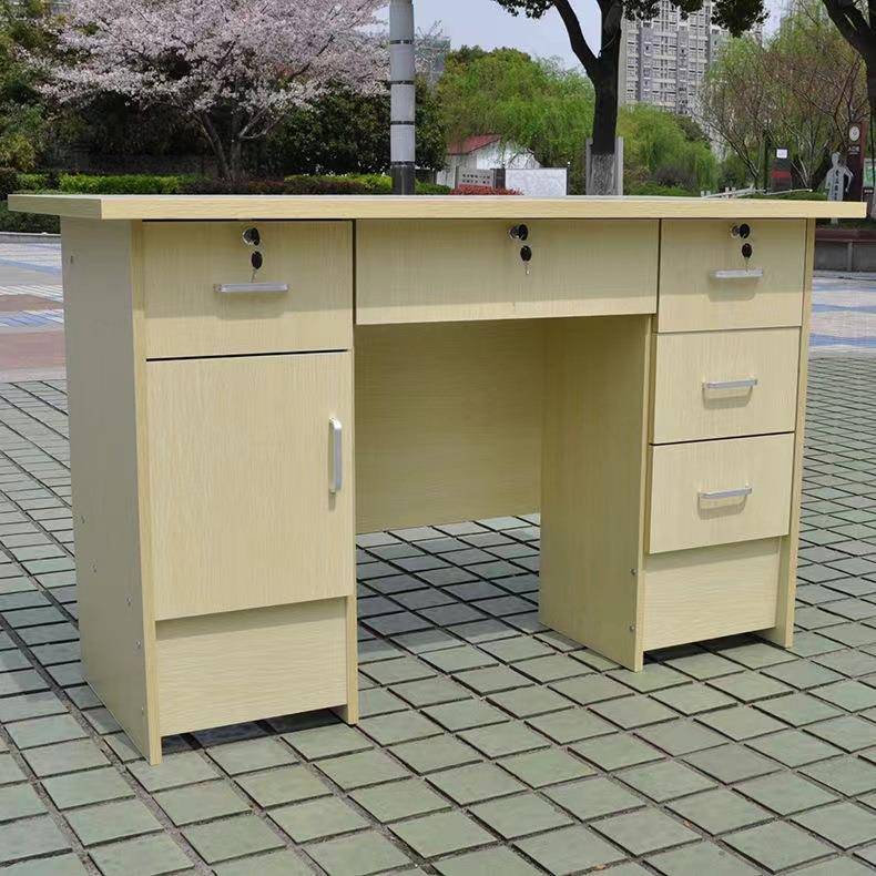 办公桌电脑桌1.4米单人办公室桌椅组合教室桌1.2米主管桌简约现代