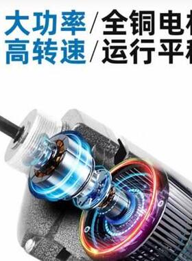 工厂2销20V手铝提式混直凝土振486动器振动捣棒体加厚机身全铜电