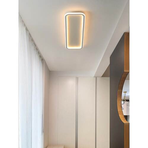 现代5012简约灯具204极简led道走过廊长条吸顶灯衣帽间入户玄关新