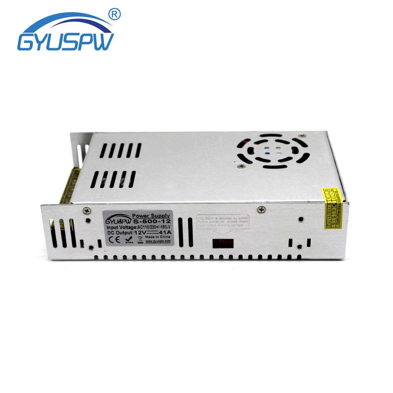 关电源开12v41A500W恒压2v电源监控电货源LE1D灯条驱动电源115外